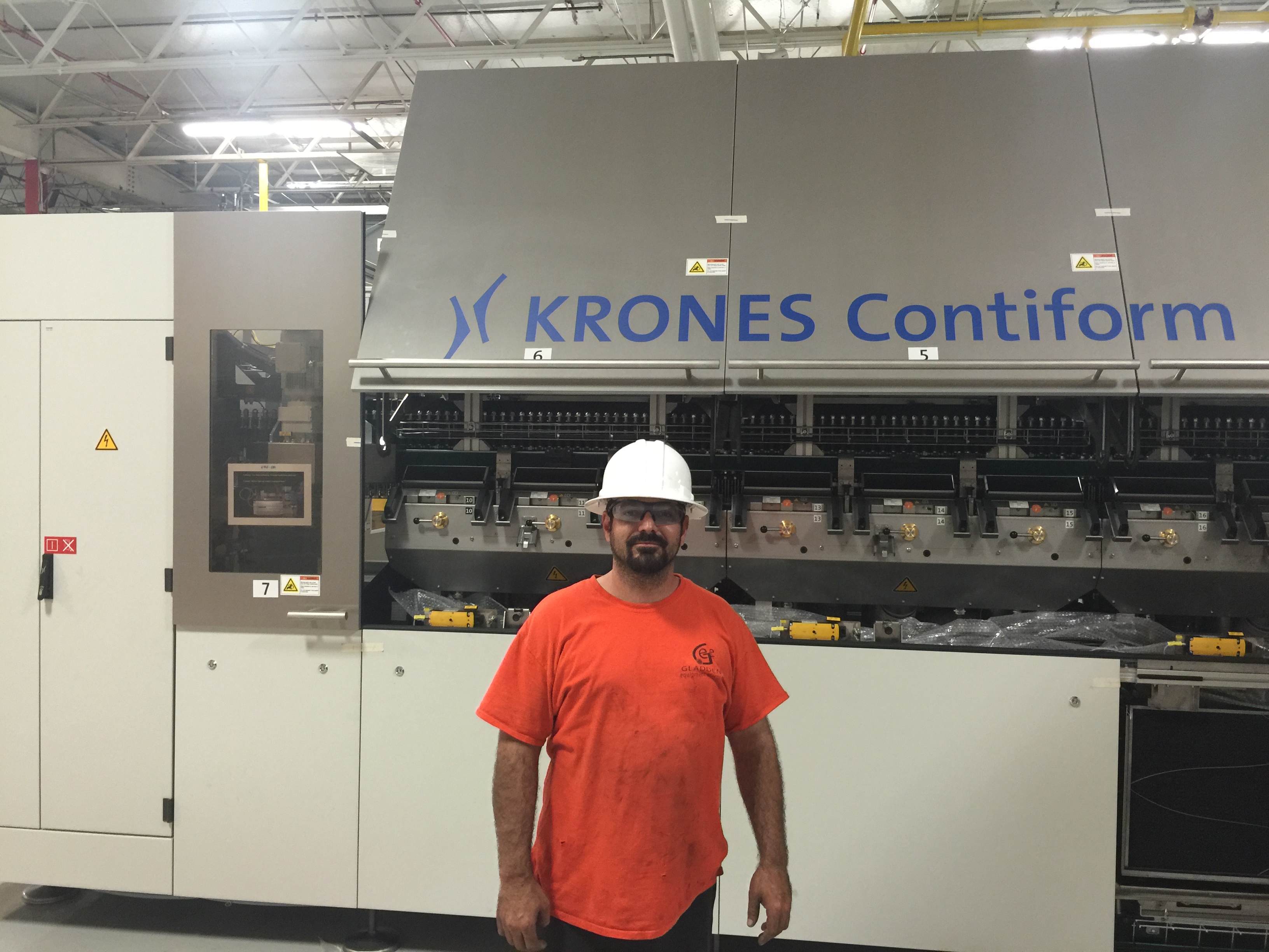 Pepsi blow-mold installation